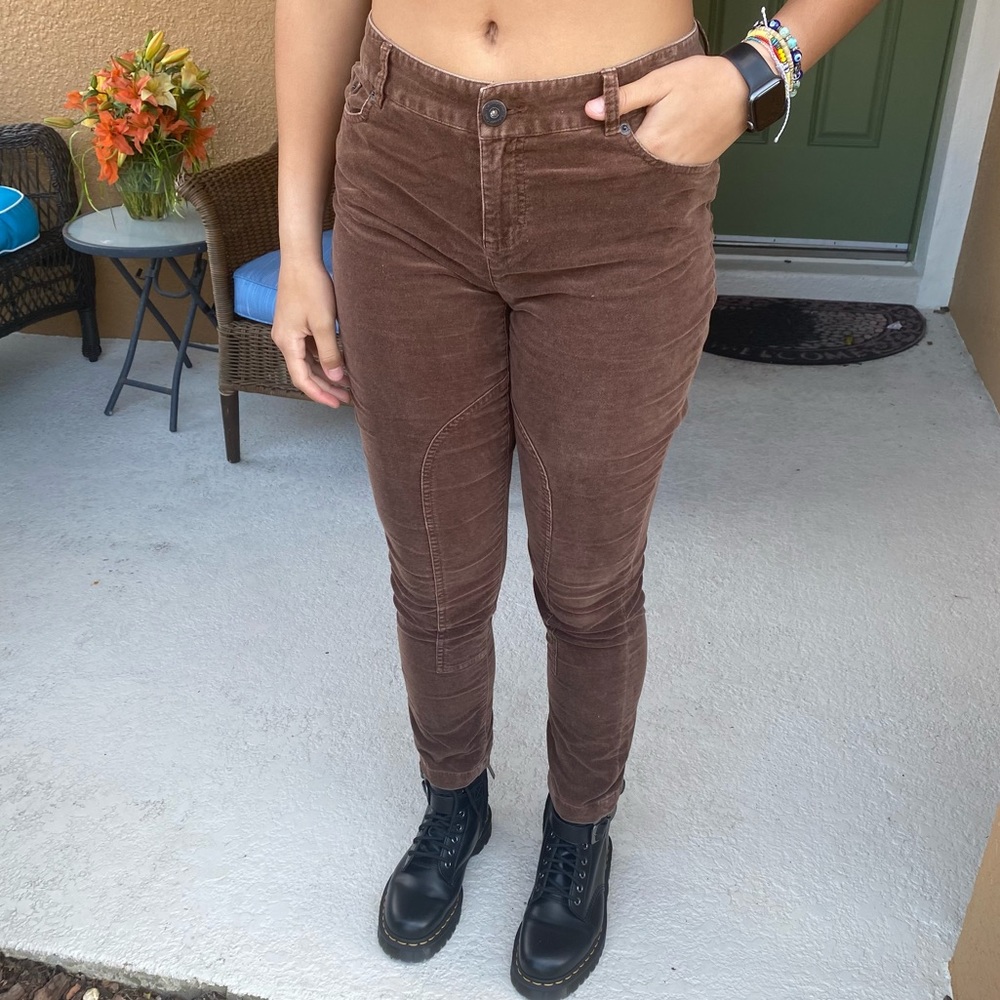 Coldwater Creek Womens Brown Soft Cotton Spandex Lowrise Jeans Size 6